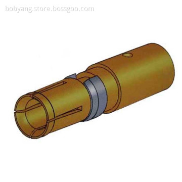 Coaxial D-Sub Power Pin Crimp Female Contact
